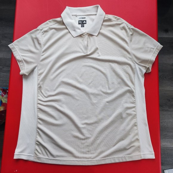 Adidas climacool yellow striped athletic T-shirt men's size 2XL - Picture 1 of 7